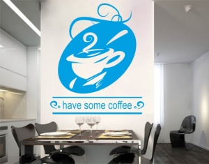 Sticker De Perete Have Some Coffee - Img 2