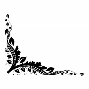 Sticker de Perete Intricate Vines Floral Corner - Img 4