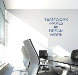 Sticker De Perete Teamwork, Dreamowork - Img 4