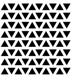 Sticker De Perete Triunghi Forma Geometrica - 80buc - Img 3