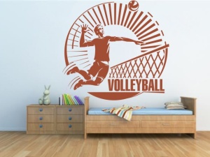 Sticker De Perete Voleyball - Img 4