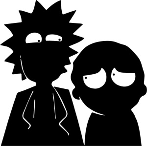 Sticker Pentru Laptop - Rick & Morty - Img 2