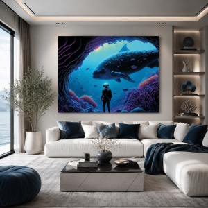 Tablou Aquarium