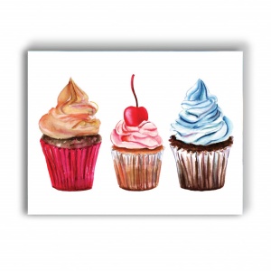 Tablou Bucatarie - Delicious Cupcakes - Img 2