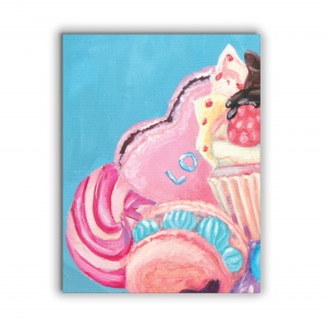 Tablou Bucatarie - Pink Painted Sweets - Img 3