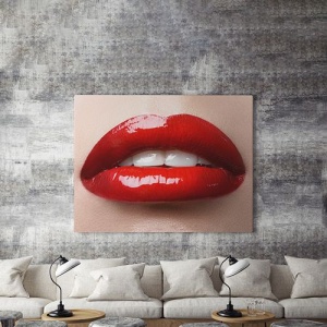 Tablou Canvas Buze Savuroase - Img 4