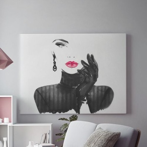 Tablou Canvas Dark Lady
