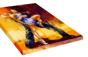 Tablou Canvas Efect Pictura - Dans - Img 2
