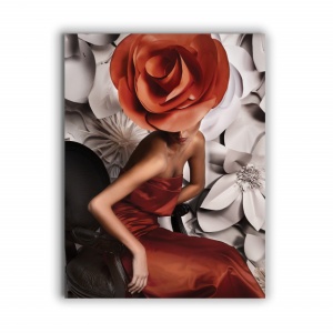 Tablou Canvas Flower Hat - Img 3