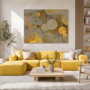 Tablou Canvas Glowing Globes