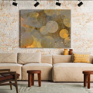Tablou Canvas Glowing Globes