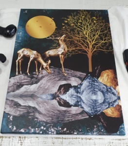 Tablou Canvas Golden Nocturna - Img 6