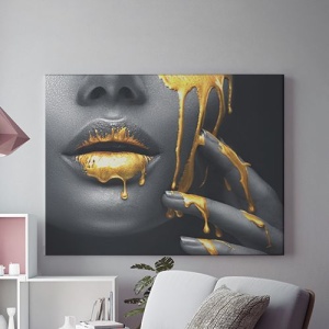 Tablou Canvas Golden Temptation 2