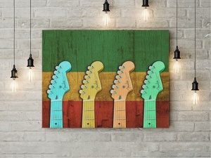 Tablou Canvas Guitar Riffs - Img 3