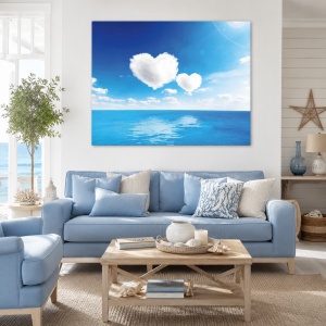 Tablou Canvas Hearts In The Sky