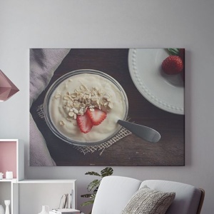 Tablou Canvas Iaurt Si Cereale