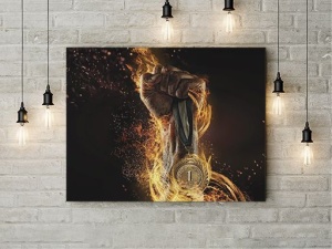 Tablou Canvas Medalia De Aur - Img 3