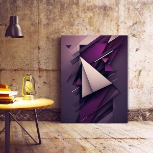 Tablou Canvas Modern Abstract - 3D Abstract paper plane