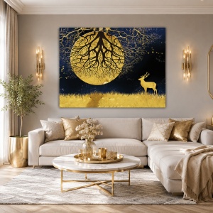 Tablou Canvas Moon Tree