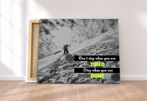 Tablou Canvas Motivational - Don't Stop - Img 4