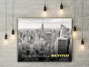 Tablou Canvas Motivational - Go Beyond - Img 2