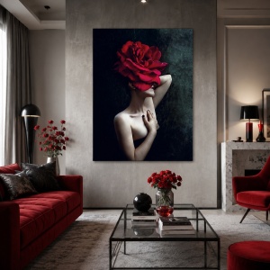 Tablou Canvas Tempting Rose
