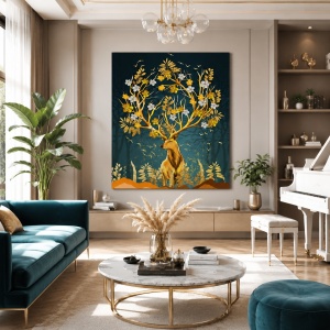 Tablou Canvas The King Of The Forest