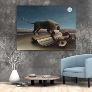 Tablou Canvas "The Sleeping Gypsy" - Visul