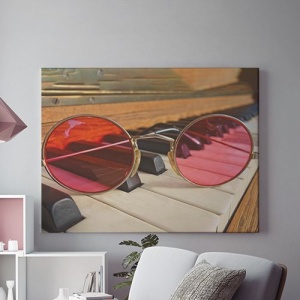 Tablou Canvas Through Pink Lenses
