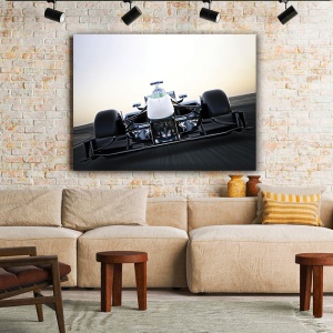 Tablou F1 black shiny car - Img 3
