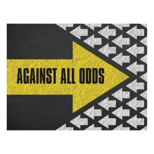 Tablou Motivational - Against All Odds - Img 4