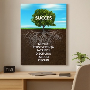 Tablou Motivational - Arborele Succesului