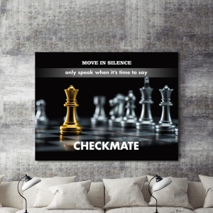 Tablou Motivational - Checkmate - Img 2