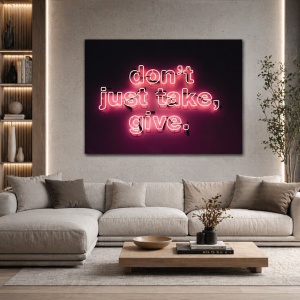 Tablou Motivational - Don't Just Take