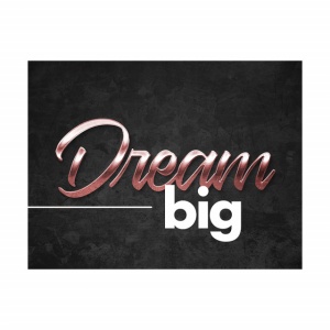 Tablou Motivational - Dream big - Img 2