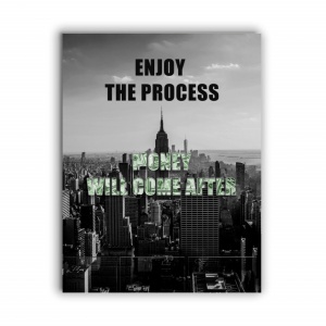 Tablou Motivational - Enjoy The Process - Img 4