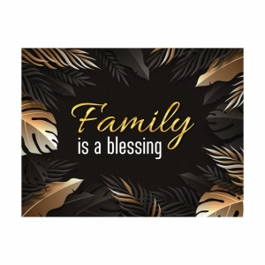Tablou Motivational - Family is a blessing - Img 3