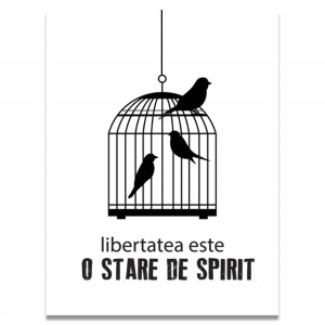 Tablou Motivational - Libertatea Este O Stare De Spirit - Img 4