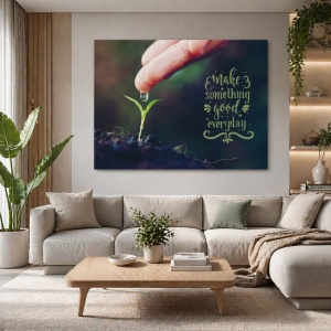 Tablou Motivational - Make Something Good