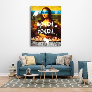Tablou Motivational - Money honey - Img 3