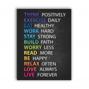 Tablou Motivational - Positive Advice - Img 4