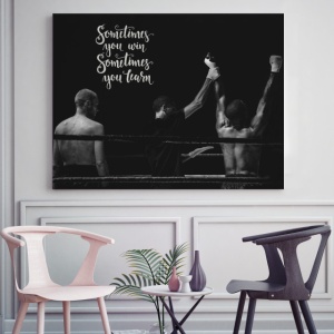 Tablou Motivational - Sometimes You Win, Sometimes You Learn - Img 2