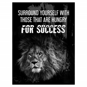 Tablou Motivational - Surround By People Hungry For Success - Img 4