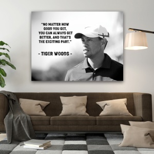 Tablou Motivational - Tiger Woods - Img 2