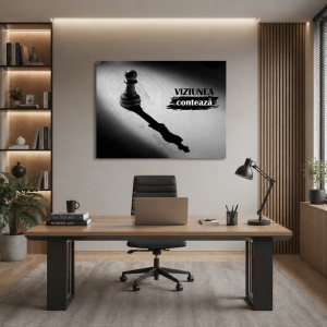Tablou Motivational - Viziunea Conteaza