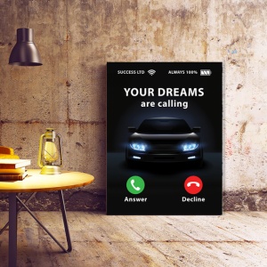 Tablou Motivational - Your Dreams are Calling 3