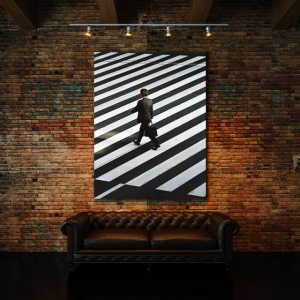 Tablou Office - Alone On The Crosswalk - Img 3