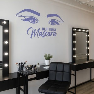 But first mascara