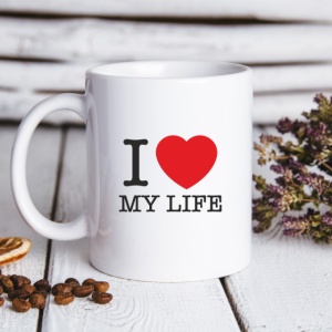 Cana cu Mesaj I Love My Life - Img 4
