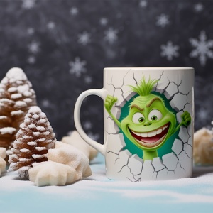 Cana De Craciun - Baby Grinch